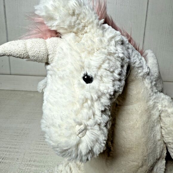 Jellycat Lallagie Unicorn Cream Stuffed Plush Toy Animal Mystical Rare Retired - Picture 11 of 16